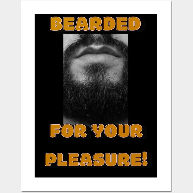 Funny  bearded shirt Wall Art by Out of the world